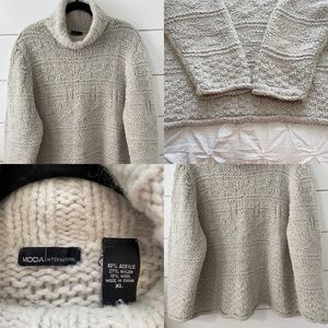 Vintage Victoria Secret brand Moda International Turtleneck Sweater